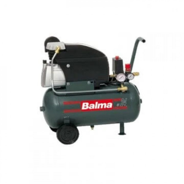 Маслен бутален компресор BALMA SIRIO MS20, 1,5 kW, 24 l, 10 bar / 1129100311 Маслен бутален компресор BALMA SIRIO MS20, 1,5 kW, 24 l, 10 bar / 1129100311